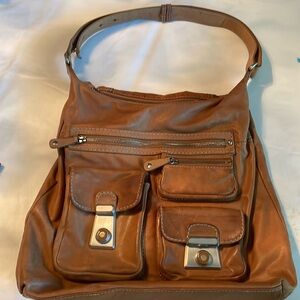 Kate Landry brown leather purse